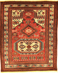 Finest Rare Museum Quality Caucasian Kazak Rug From the Early 19th Century. Genuine Woven Carpet Art. Santa Barbara Design Center Rugs and More.