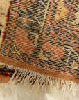 Antique Persian Afshar with All Over Floral Genuine Authentic Intricate Woven Carpet Art Santa Barbara Design Center Rugs and More
