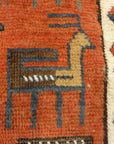 30531 Antique Talish Caucasian Rug Circa 1880