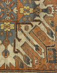 30729 Antique Eagle Kazak Chelaberd Rug