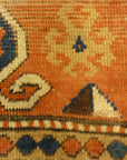 30534 Antique Caucasian Kazak Rug Mid 19th Century