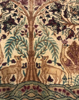 Antique Tree of Life Kerman Rug 34559