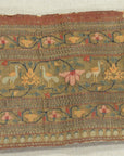 31776 Antique Mughal Sash 17th Century (Patka)