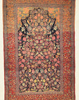 Antique Dabir Kashan Tree of Life Rug. The finest hand-knotted and natural dyed fibers. Tree of life. Rugs & More Santa Barbara Design Center