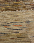 30684 Ziegler & Co. Leesa Organic Modern Stripes long Runner Rug