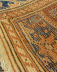 30498 Rare Antique Sampler Oushak from 17th Century Vagireh