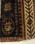 31681 Antique Baluch Tribal Bagface