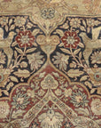 28271 Rare important Kermanshah in a Safavid Design with Garden of Paradise and wild animls and Mythical creatures and dragons. woven ca.1850 or earlier