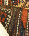 Antique Camelhair Persian Beluch Circa 1900s. A piece of genuine and authentic woven carpet art from Santa Barbara Design Center Rugs and More.