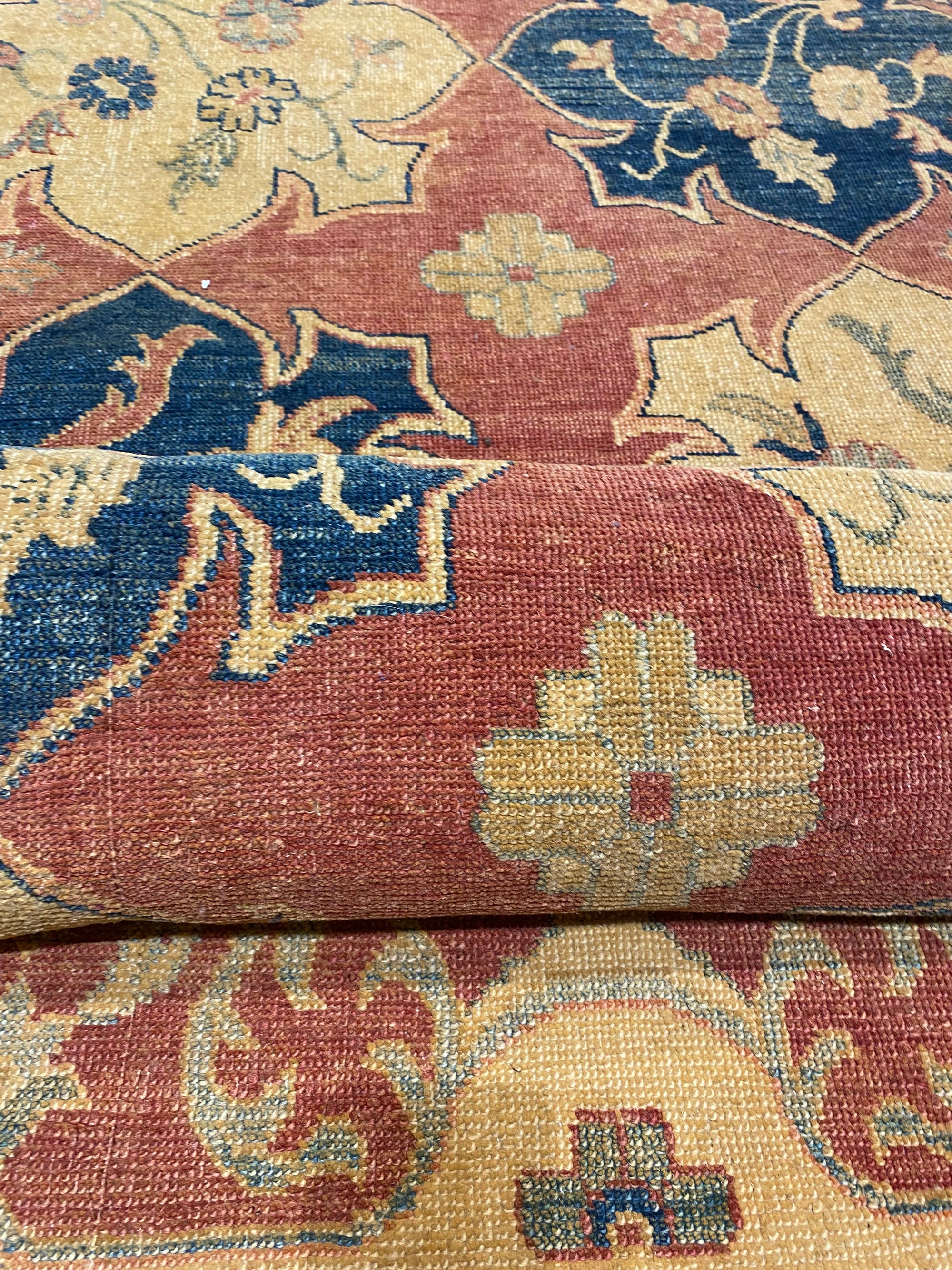 Antique Isphahan Runner 34950