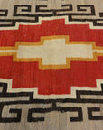 31243 Large Antique Navajo Rug circa 1890-1900