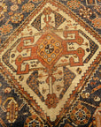 30654 Antique Qashqai Kashkuli Rug ca.1850
