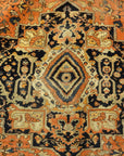 36229 Antique finest Mohajeran Sarouk in full pile