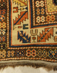 Antique Shirvan Runner Rug. A piece of authentic antique genuine woven carpet art sold by Santa Barbara Design Center, Rugs and More.
