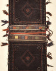 Antique Beluch Saddle Bag. A piece of genuine authentic antique woven carpet art sold by Santa Barbara Design Center, Rugs and More.