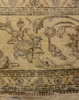 Antique Beige and Pink Persian Tabriz Genuine Authentic Intricate Woven Carpet Art Santa Barbara Design Center and Rugs and More
