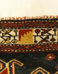 Antique Armenian Gole Farangi Rug A piece of woven antique carpet art sold by the Santa Barbara Design Center Rugs and More.