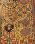 30028 Rare Prototype Kurdish rug with dragons and mythical animals early 1700s