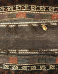 30163 Antique Persian Beluch Complete Saddle Bag