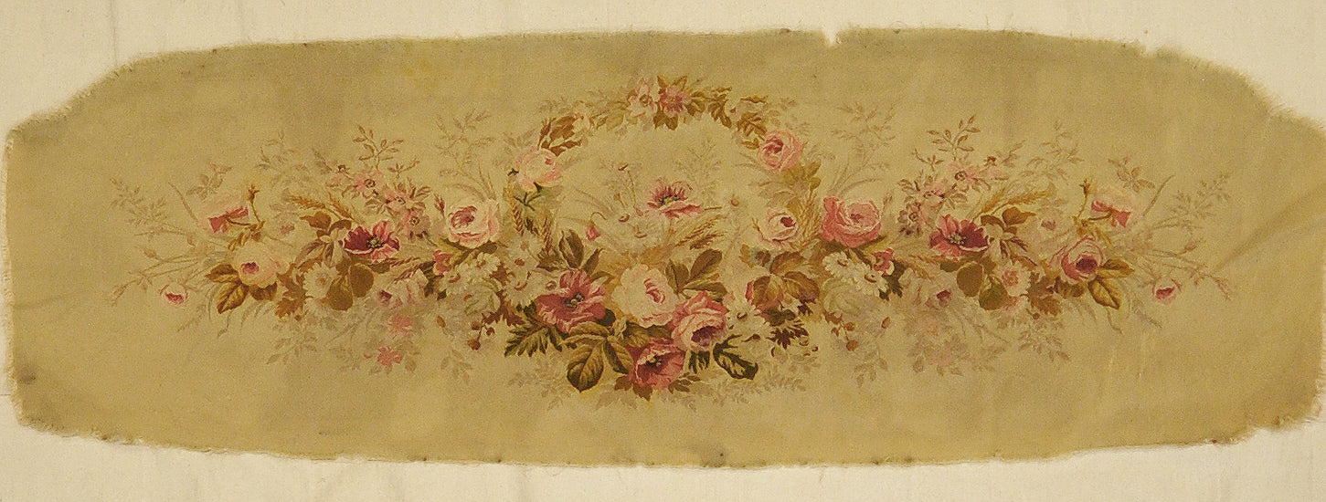 Antique French Bench Cover rugs and more oriental carpet 31779-