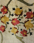 Fine Silk Suzani Design Rug 45397