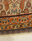 30220 Rare Antique Qashqai with Ivory Background