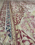 28328 Antique unique Kermanshah with the largest meditation design woven ca.1860