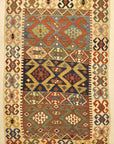 Fine Turkish Anatolia Rug from Late 18th Century. A piece of antique woven carpet art sold by Santa Barbara Design Center, Rugs and More in California.