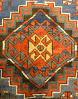 30530 Antique Kazak Rug Circa 1880