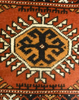 30341 Vinatge Persian Turkomen with Silk Foundation