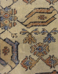 Very Rare Antique Selendi Bird Turkish Oushak. A piece of genuine woven carpet art sold by Santa Barbara Design Center Rugs and More.