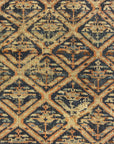 Antique Soumakh Herati Rug. A piece of antique woven carpet art sold at Santa Barbara Design Center Rugs and More in Santa Barbara, California.