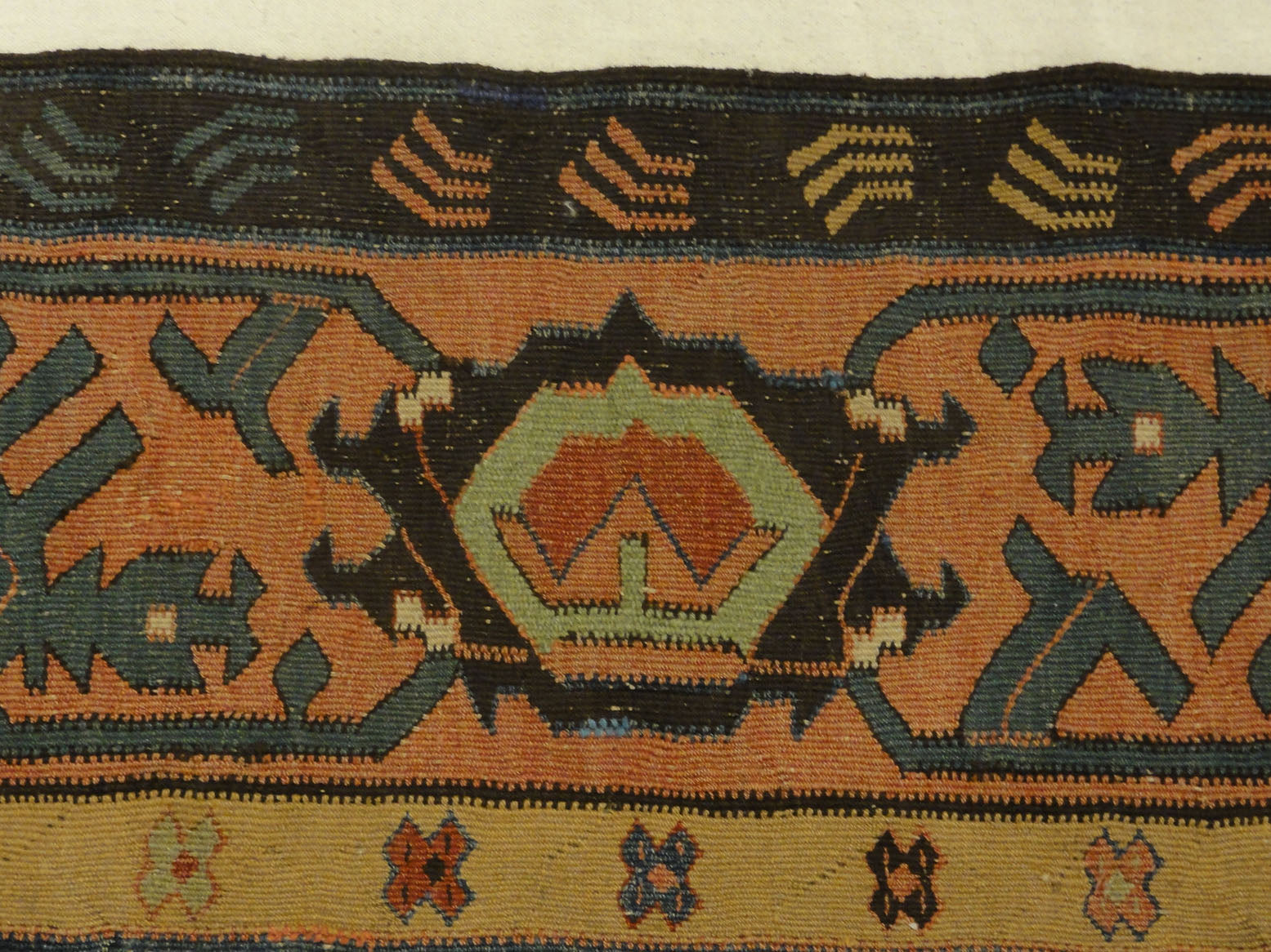 Antique Avar Kelim Pardeh rug 27817
