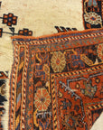 A Rare Antique Persian Afshar Rug. A piece of genuine handwoven carpet art. Sold by Santa Barbara Design Center, Rugs and More.
