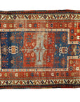 antique Shirvan fakhralou Prayer Rug