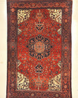 Fine Antique Persian Farahan Kork Wool Authentic Intricate Genuine Woven Carpet Art Santa Barbara Design Center Rugs and More