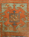 30096 Antique Fachralo Kazak Rare Prayer Rug from Caucasus