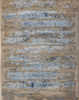Modern Camel Blue rugs and more oreintal carpet 34126-