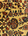 Antique Persian Wool Kashan Kork circa 19th Century