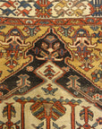 30657 Rare Bakhtiari Rug Woven by Armenians feat. Cypress and Weeping Willow Trees