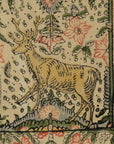 30637 Rare Antique Mughal Palampore Textile with written cartouches