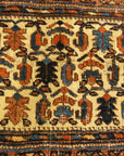 Antique Botteh Afshar Bagface. A piece of antique woven carpet art sold by Santa Barbara Design Center Rugs and More in Santa Barbara, California.