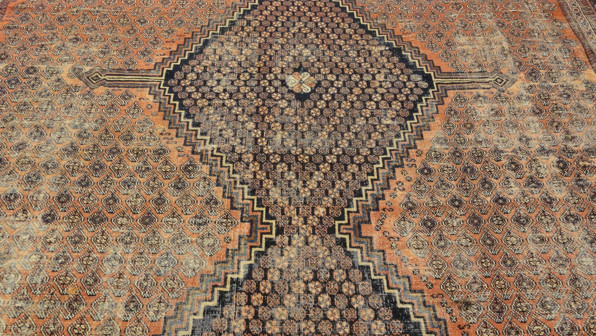 34609 Antique Afshar Rug