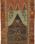 Antique Erzerum Prayer kelim Anatolia 25298