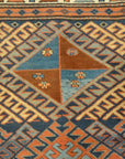 33852 Antique Kazak Rug