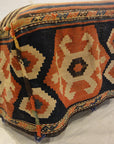 31981 Shahsavan Antique Kelim Camel Bag
