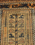 34644 Antique Baluchi Rug