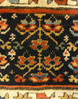 Proto Shahsavan Soj-Bolagh rug ca. 1800 in perfect condition. Classical Tribal art from Kourosh Collection. World class tribal rug at its best.