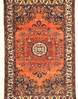 Antique Persian Josan Mint Condition All Natural Dyes Genuine Authentic Woven Carpet Art Santa Barbara Design Center Rugs and More