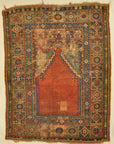 Antique Mujur Prayer rugs and more oriental carpet 33842-